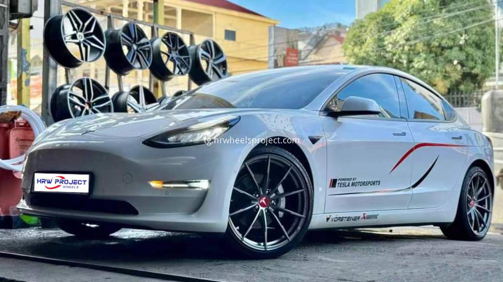 Tesla Model 3 Monoblock Forged Wheels Custom Design 4
