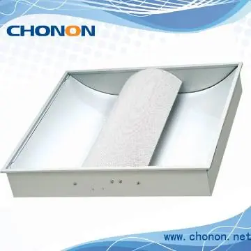 Recessed indirect fluorescent light fixture