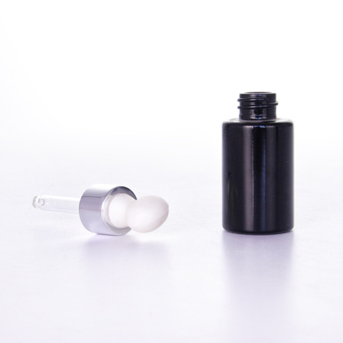 10Ml Essential Oil Bottles Black essential oil bottles with white rubber bulb Factory