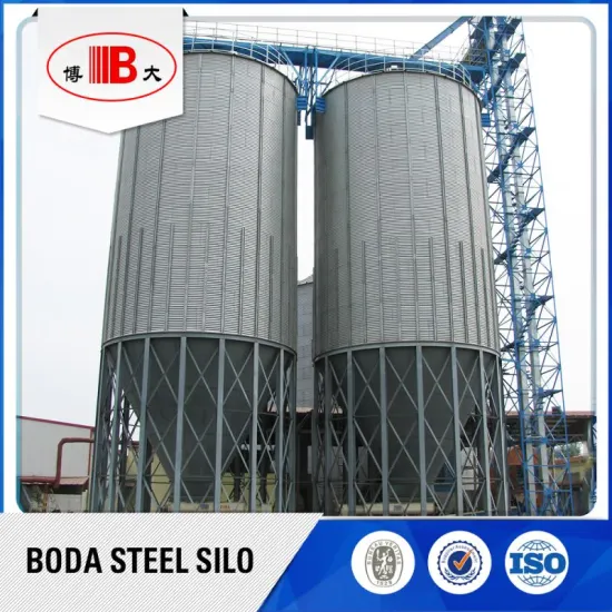 galvanized wheat storage steel silo tank