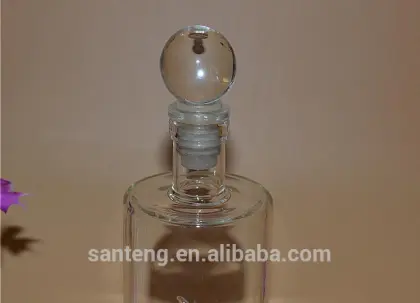 Borosilicate glass bottle, Built-in flying dragon straight 250 ml glass bottle