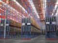 Perlindungan Korosi Q235B Drive In Pallet Racking