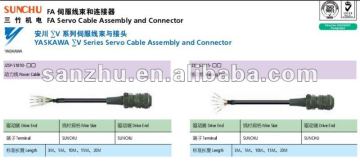 Yaskawa Sigma-V series servo cable Assembly and Connector JZSP-CH1003-01