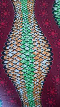New Product Veritable African Real Wax 100% Cotton Fabric Block 1