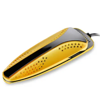 Portable 110V~220V Electric Shoe Warmer - Easy Use Black Yellow No Timing Boot Dryer