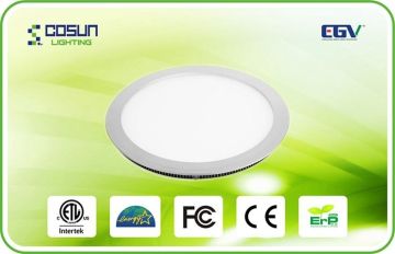 8w Dimmable High Brightness Led Flat Panel Lights For Office With High Efficiency , Ip50 -20℃ - 50℃