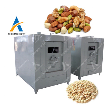High Capacity Gas Electric Heated Roasting Machine for Cocoa, Coffee, Grains, and Nuts