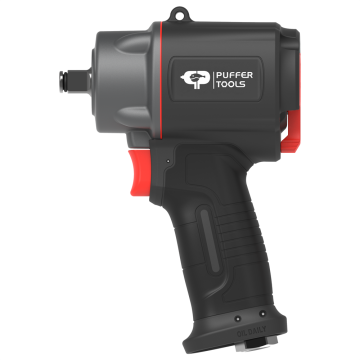 Custom Logo PT-632 1/2" Composite Air Pneumatic Impact Wrench for Industrial Assembly Lines