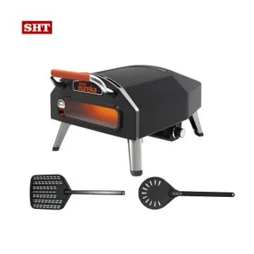 Luxury Stainless Steel Pizza Baking Outdoor LPG Gas Burner Pizza Oven