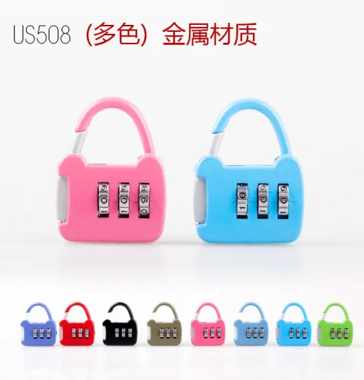 Mini Lock Password Travel Luggage Portable Padlock