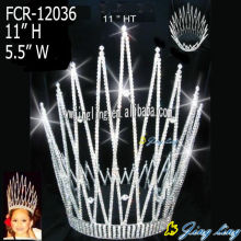 Europe and America Full Round Pageant Crowns