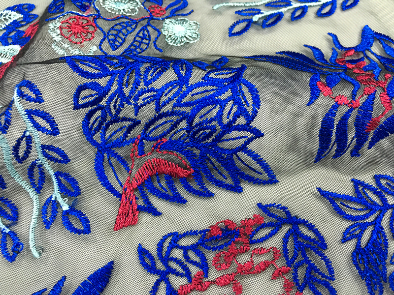 Decoration Embroidery Fabric