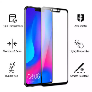 9D Full Glue Protective Tempered Glass Screen Protector for Huawei Enjoy 9E/9S/Nova 3/3i