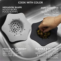 Silicone Fleksibel Sink Strainer dengan Strainer Tenggelam Dapur