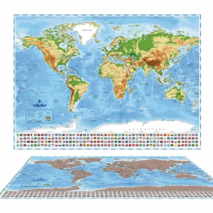 High-Quality Interactive World Map