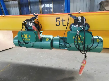 5t 16.5m EOT Single Girder Overhead Crane with Demag Hoist