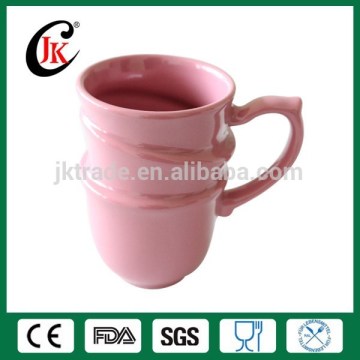 Wholesale unique design customized ceramic mug cup for coffee tea milk