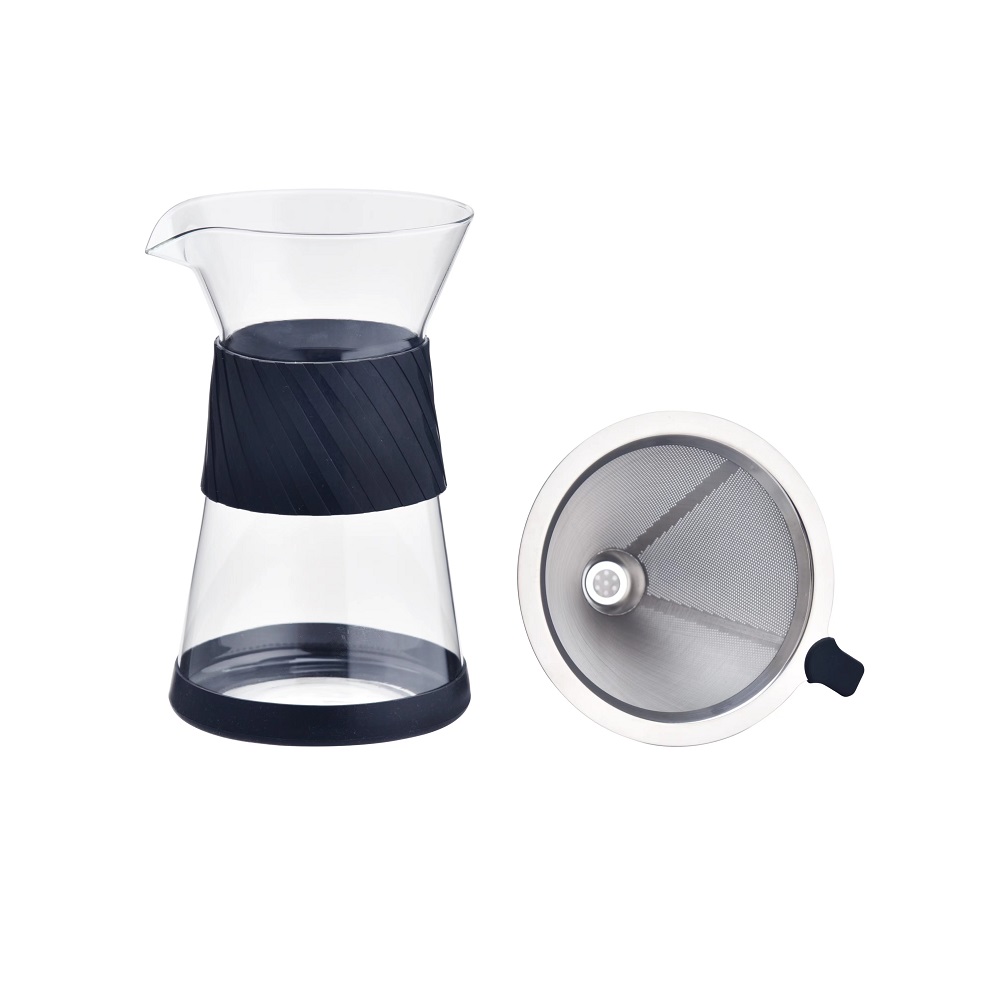 Pour Over Coffee Maker With Filter Jpg