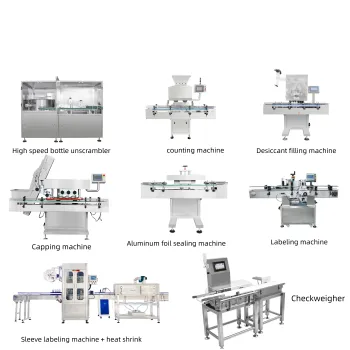 Automated Counting and Packaging Lines for Candies, Chewing Gum, and Jewels