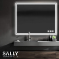 SALLY Dimmbarer wandmontierter Touch-LED-Badezimmer-Schminkspiegel