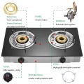 Meja memasak kompor gas burner portabel