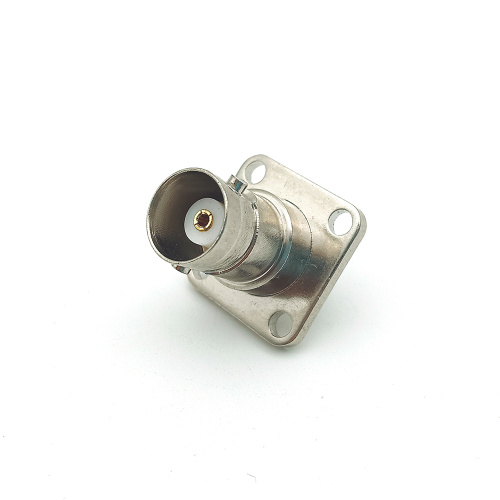 Flange Female Panel Mount BNC Crimp RF Connector