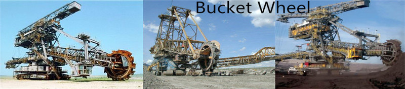 Steel bucket marine wheel