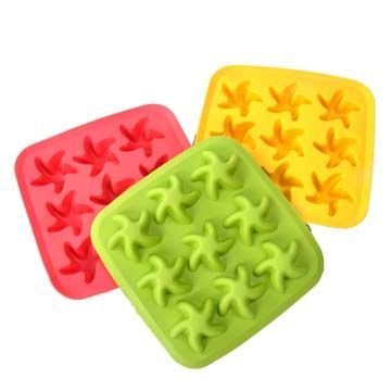 Silicone Ice Cube Tray, FDA LFGB Silicone Material, Customized Shape are Welcome