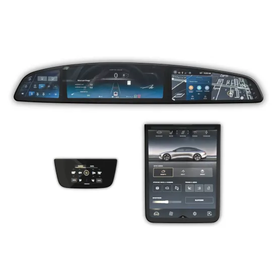 HD Clear Anti-Scratch Anti-Glare Soft Nano Pet Matte Car Navigation Screen Protector for Lucid Air