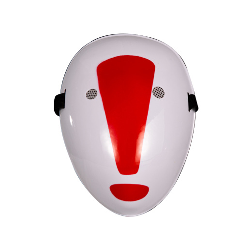 Máscaras plásticas com símbolos personalizáveis