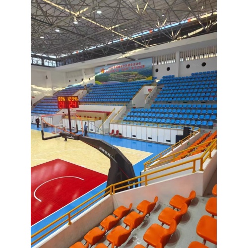 Staright hollow plastic chair