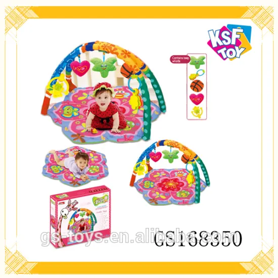 Baby Play Toy Crawling Carpet Eco-friendly Baby Play Gym Mat With Handing Toys