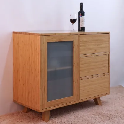 Home furniture chinese dining room Bamboo sideboard price