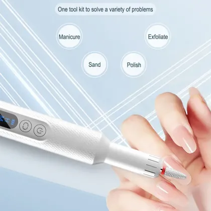 High Speed 18000rpm Professional Electric Nail Drill Machine with USB Charging