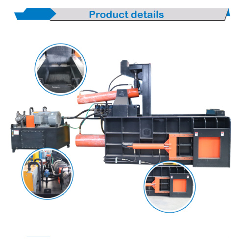 Scrap hydraulic compactor baling press machine