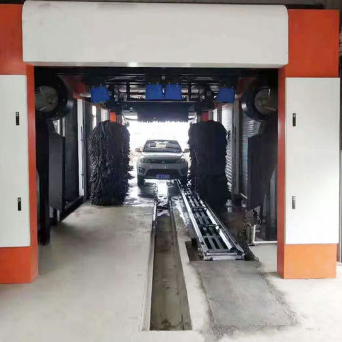 7 Brushes Robot Tunnel Car Wash Machine