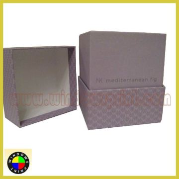 Recyclable perfume packaging box