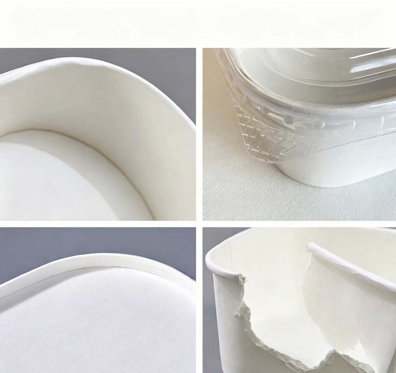 Leakproof Paper Bowl for Restaurants and Catering