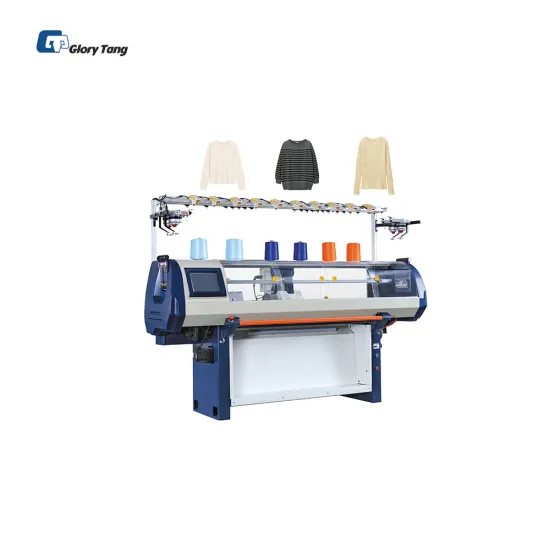 Fully Automatic High-Speed Flat Knitting Machine for Wool and Cotton Fabrics