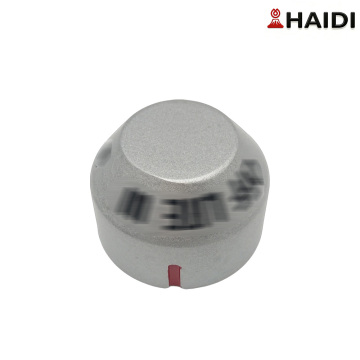 Sistema de botão ajustável para churrasqueira a gás externa