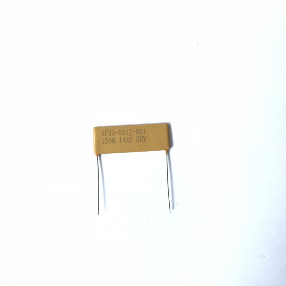 High Voltage Planar Resistor Divider