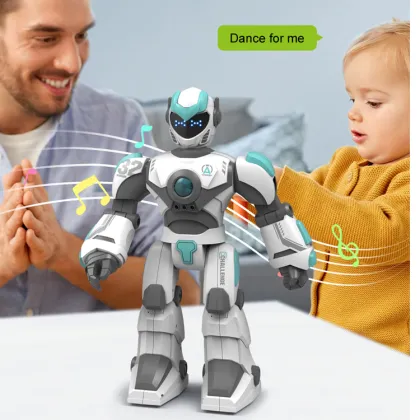 Voice Gesture Control RC Toy Robot: The LK Toys' Intelligent Dancing Kids' Entertainment Center