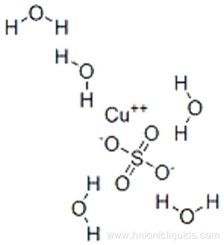 Sulfuric acidcopper(2+) salt (1:1), hydrate (1:5) CAS 7758-99-8