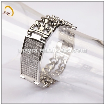alibaba hot sale product stainless steel bracelet for men