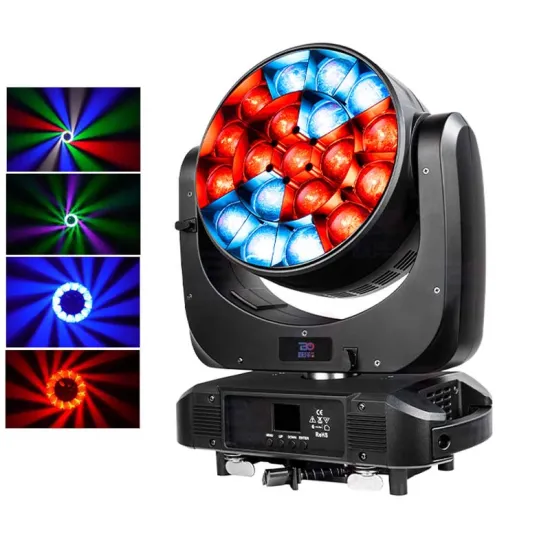 Professional Big Eye LED Wash Zoom RGBW 19x40W Stage Light