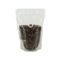 Sac de grain de café à fond plat entier 150g 250g