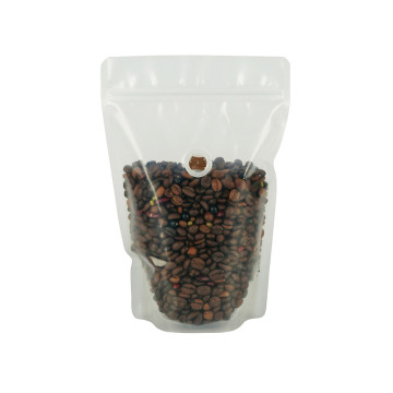 Bolsa de café de fondo plano de frijoles enteros 150g 250g