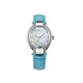 Oval shape gem-set bezel Jewelry watch