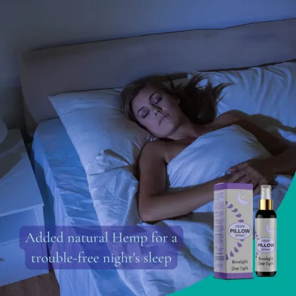 Private Label Calming Relaxing Natural Organic Hemp Sleep Pillow Spray