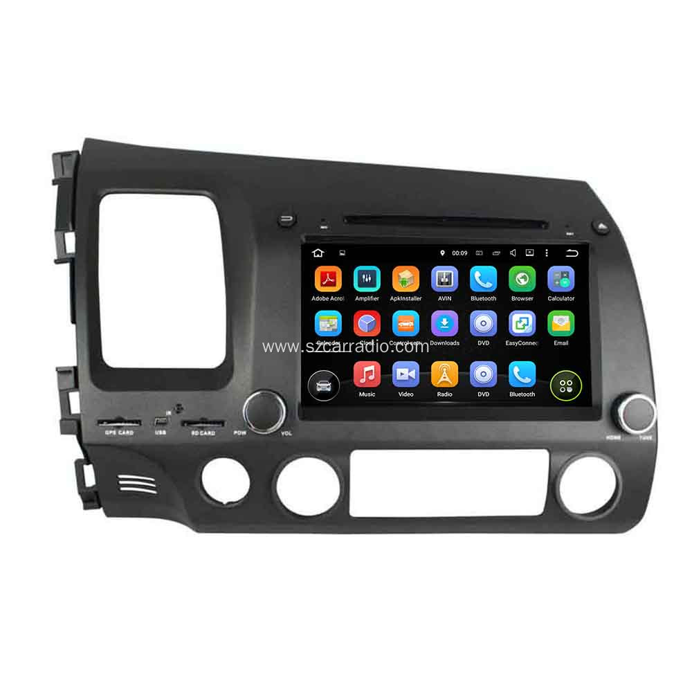 7.1.1 Android Car DVD Player For Honda CIVIC